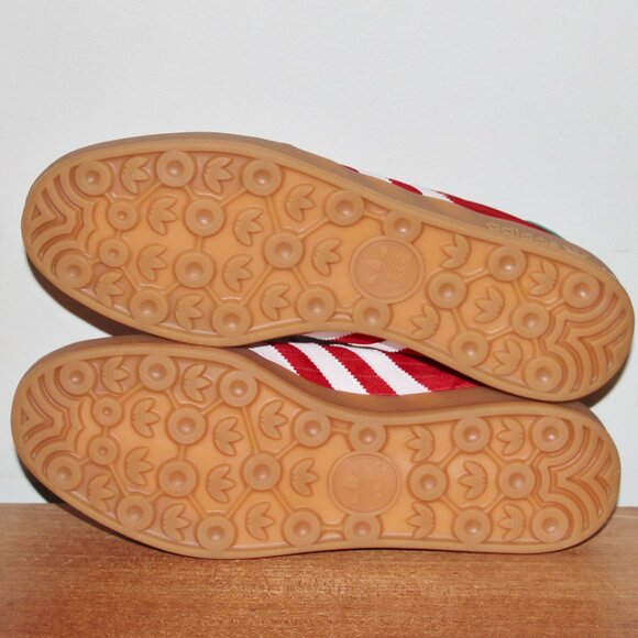 Adidas Gazelle Indoor Olympic Pack Shoes Mens 11 Red Green White - Picture 7 of 8